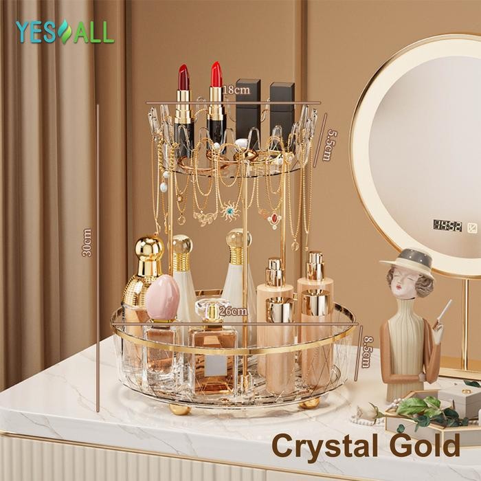 YESALL Rak Kosmetik aesthetic /tempat make up aesthetic / rak skincare