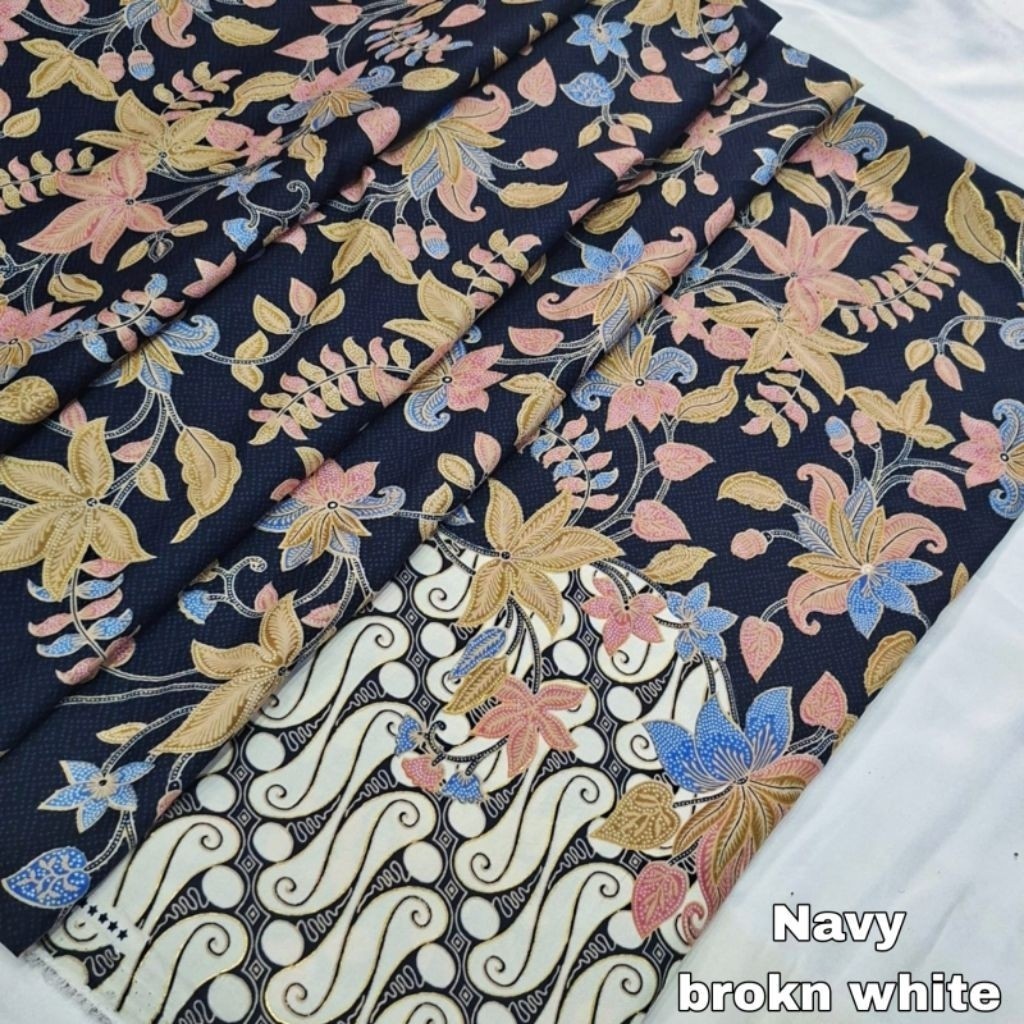 Kain Batik Sutra Premium Warna Best Seller, ukuran 50cm, Bakal Kemeja Batik