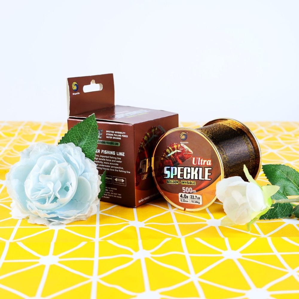 Senar Pancing Bingolife untuk Hasil Maksimal - Ultra - Invisible Nilon - Kuat Anti Keriting - 500m G