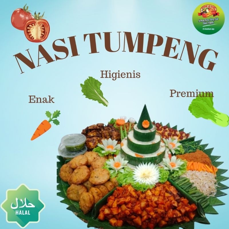 Foods daily Tumpeng nasi kuning/ nasi liwet/ nasi ungu/ nasi ijo/ Tumpeng ulang tahun/ Tumpeng/Jual 