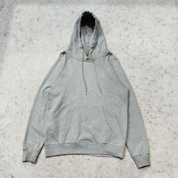 pullover hoodie abu abu polos MUSINSA STANDART jaket jemper casual murah bagus