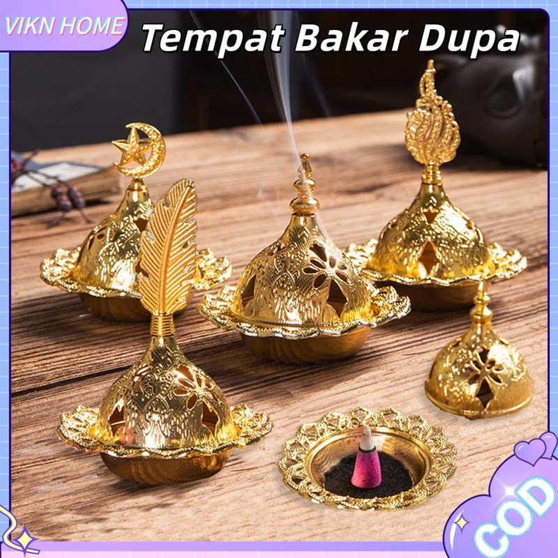 Timur Tengah Kreatif Renda Tungku Dupa Tempat Bakar Dupa Arab Mabkharah Rumah Sederhana Tungku Cenda