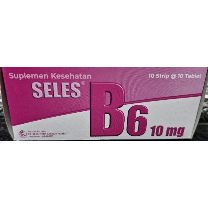 VITAMIN B6 CNZ 10 MG SELES BOX ISI 100 TABLET