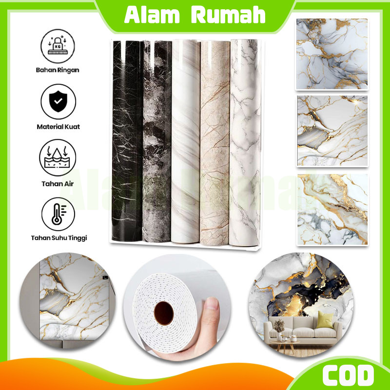 stiker lemari cabinet marbel dinding vinyl high quality /vinyl marbel granit/wallpaper dinding vinyl