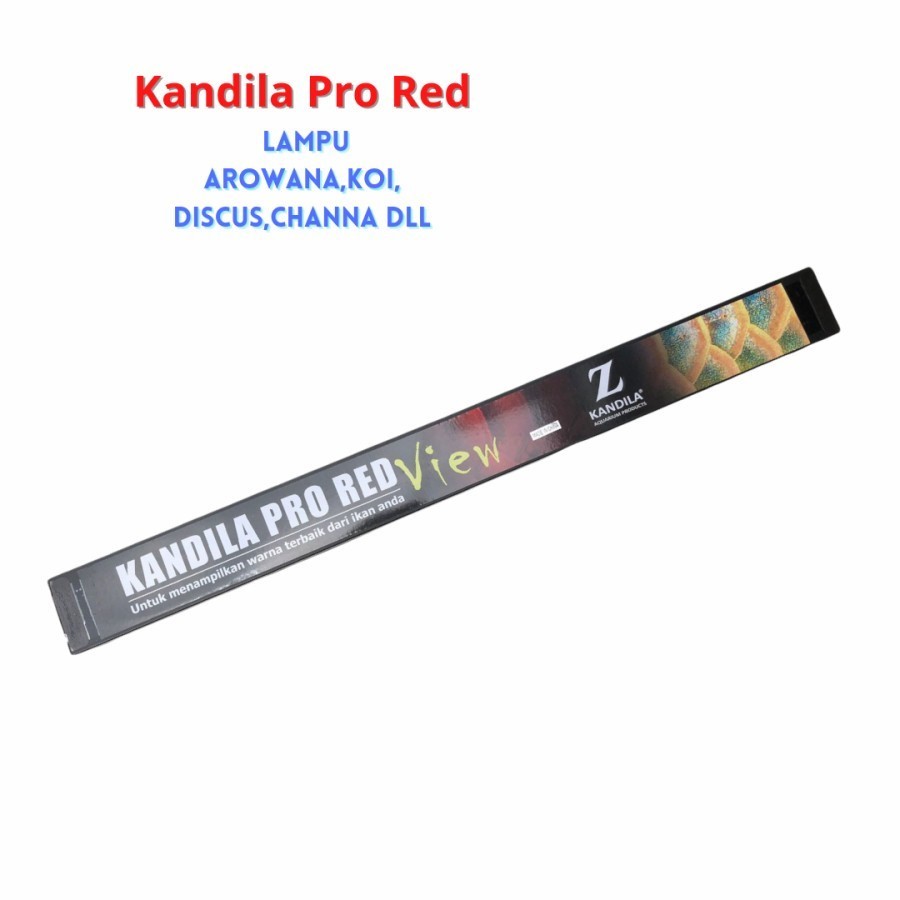 KANDILA PRO 600 RED | KANDILA PRO RED 600 VIEW SERIES 60CM 15W  LAMPU AQUARIUM