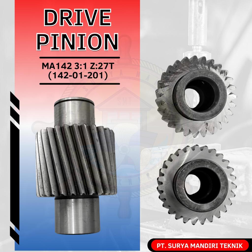 DRIVE PINION MA142 3:1 Z:27T (142-01-201)