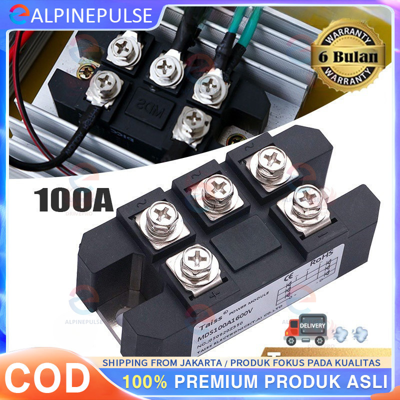 Dioda MDS 100A 1200V Diode Module Bridge 3 Phase Dioda Rectifier 3 Phase Dioda Bridge