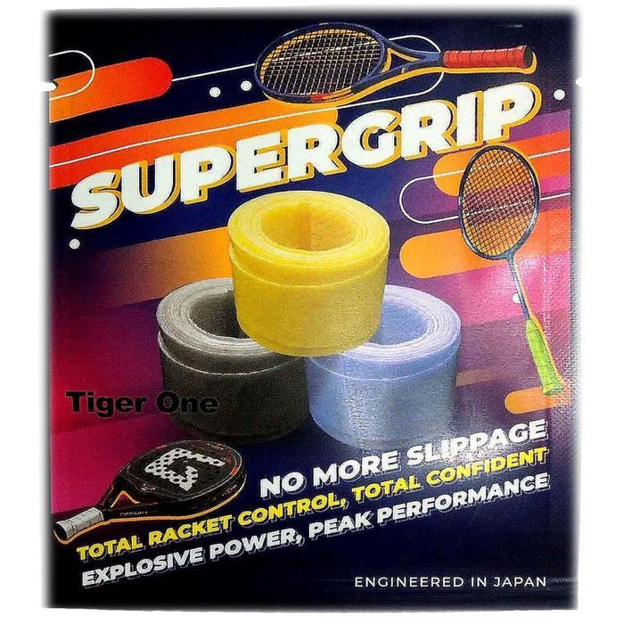 Supergrip, Grip Tennis, Grip Tenis, Tenis Grip, Grip Badminton, Grip Raket, Over Grip Raket - Merah,