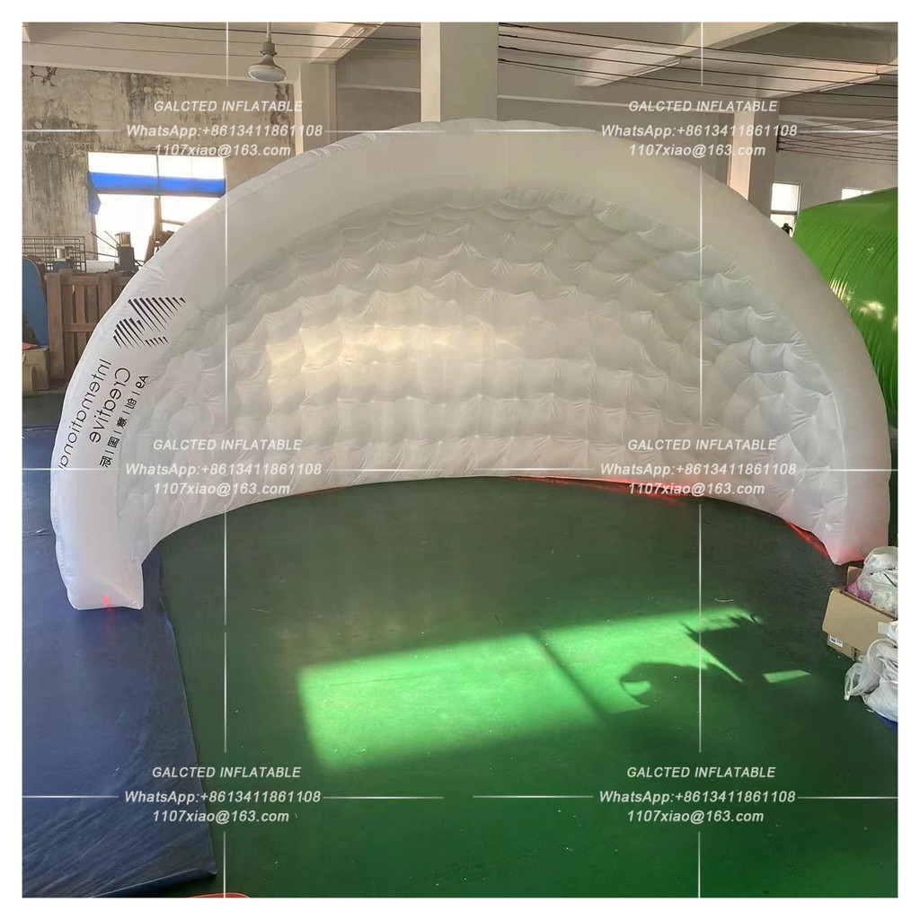 oxford dome tent mobile inflatable luna tent  events dj booth stand, bar tent, 4m luna pod structure