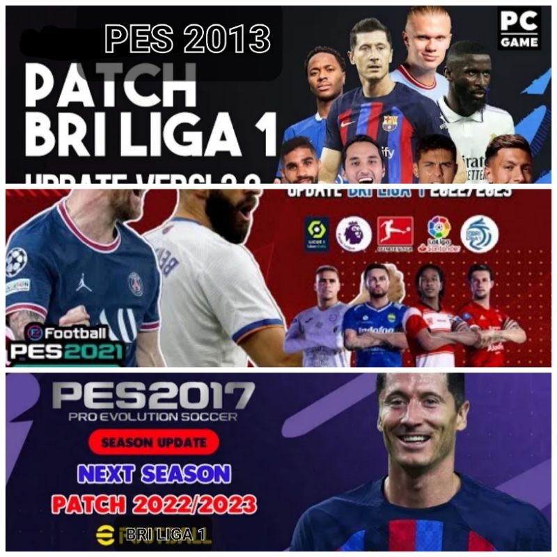 PATCH PES 2013 2017 2021 Update season 2023