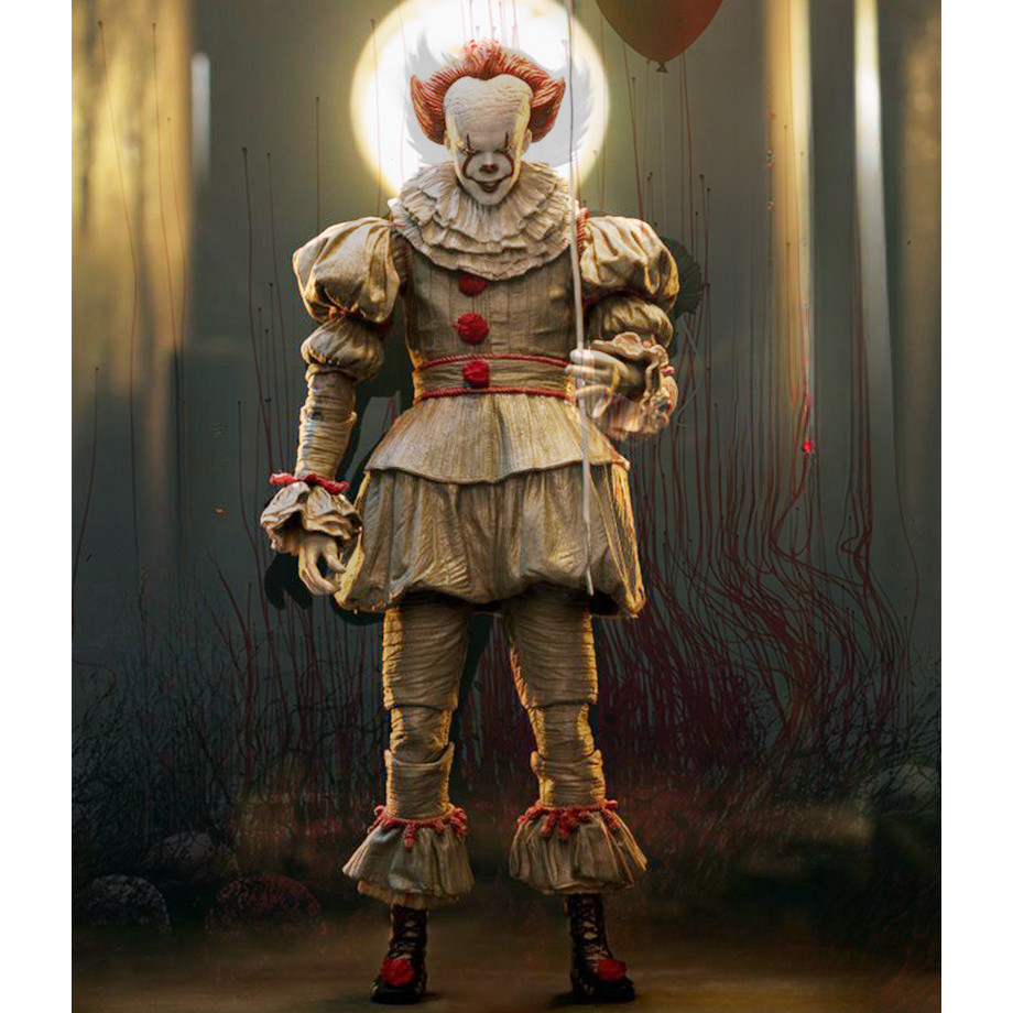Stephen king's it cos Clothing Pennywise cosplay Halloween Costume Pennywise Stephen king's it cos