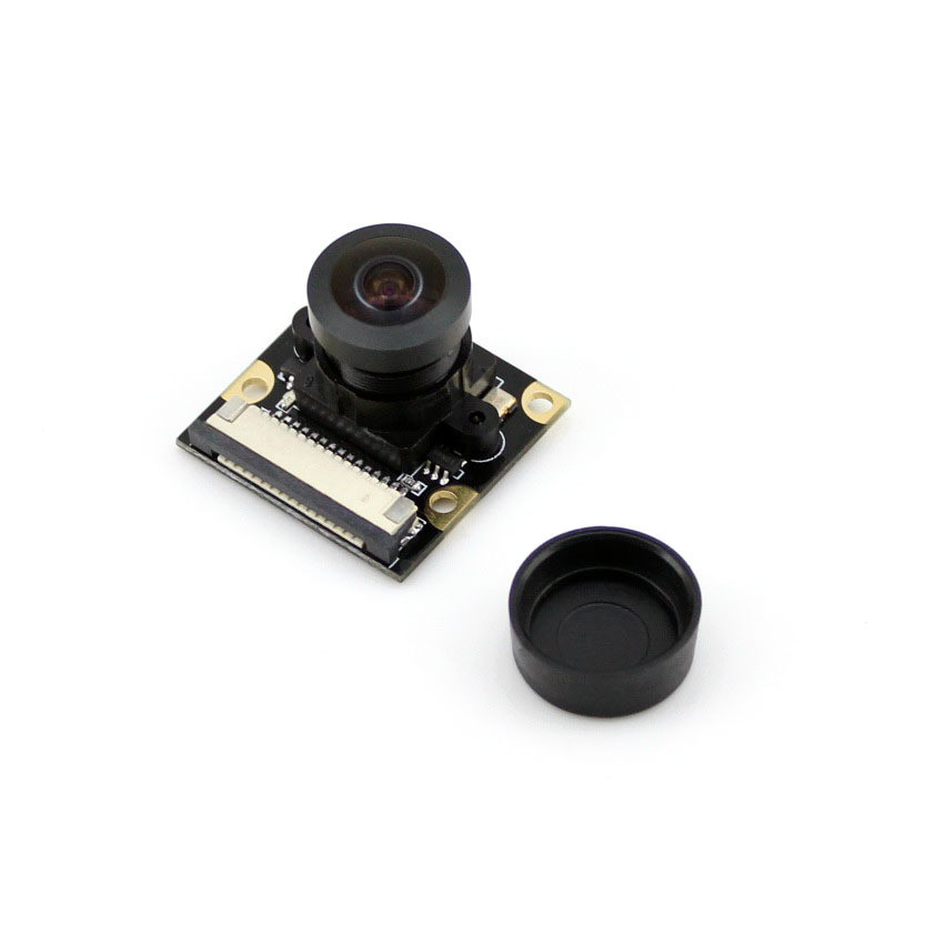RPi Camera (G) Raspberry Pi Camera Module Kit 5 Megapixel OV5647 Sensor Adjustable Focal Fisheye Len
