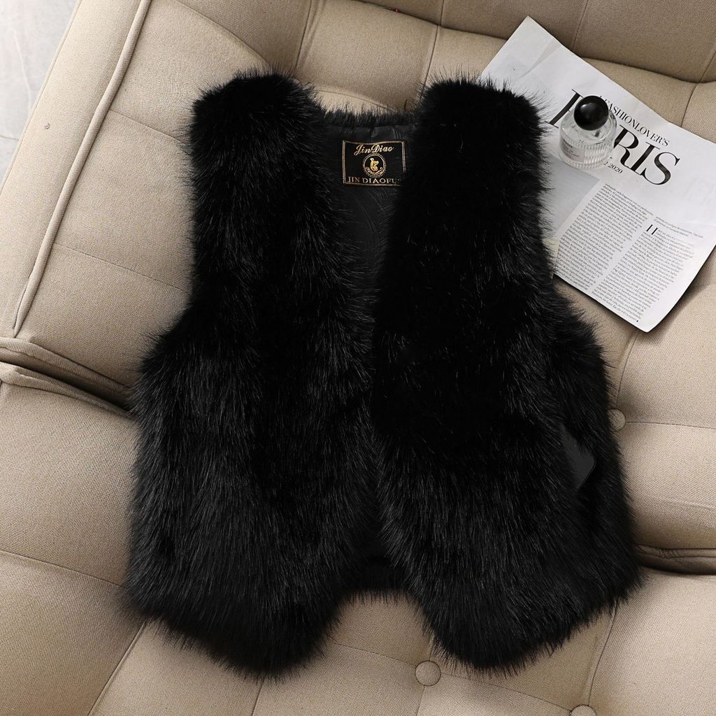 Xiaoxiangfeng memakai rompi wol rompi pendek wanita rompi baru