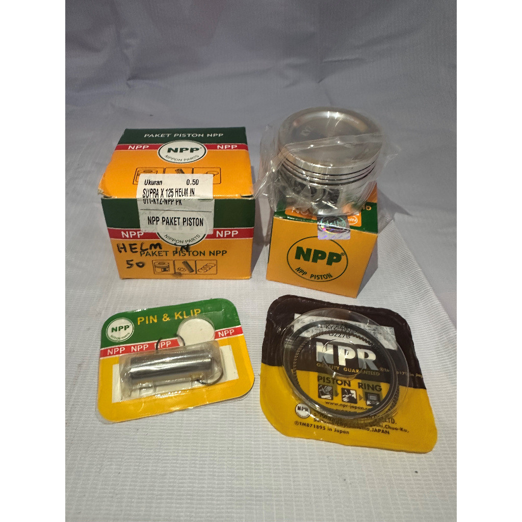 [NPP] PISTON KIT SUPRA X 125 HELM IN