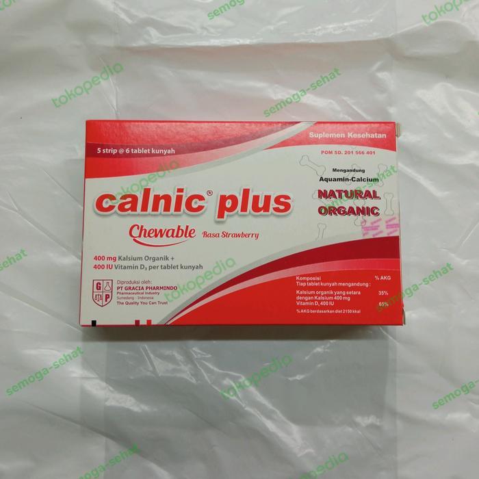 calnic plus chewable kunyah