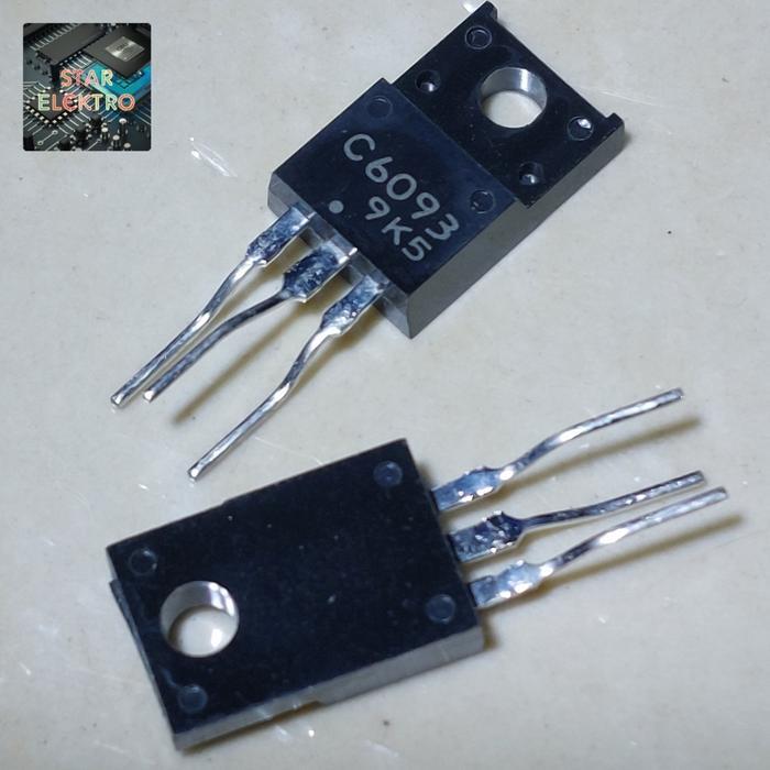 2 Buah 2Pcs C6093 To-220f 2SC6093 Transistor Horizontal TV LG C6093LS SANYO 6093 TERBAIK...