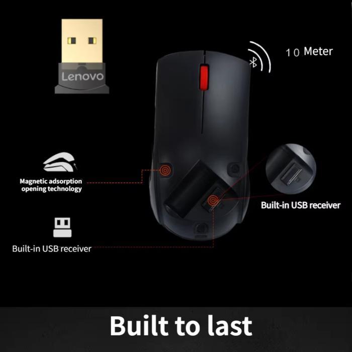 LENOVO M120 PRO Combo Series - Essential Wireless Keyboard and Mouse Combo - Set Keyboard dan Mouse 