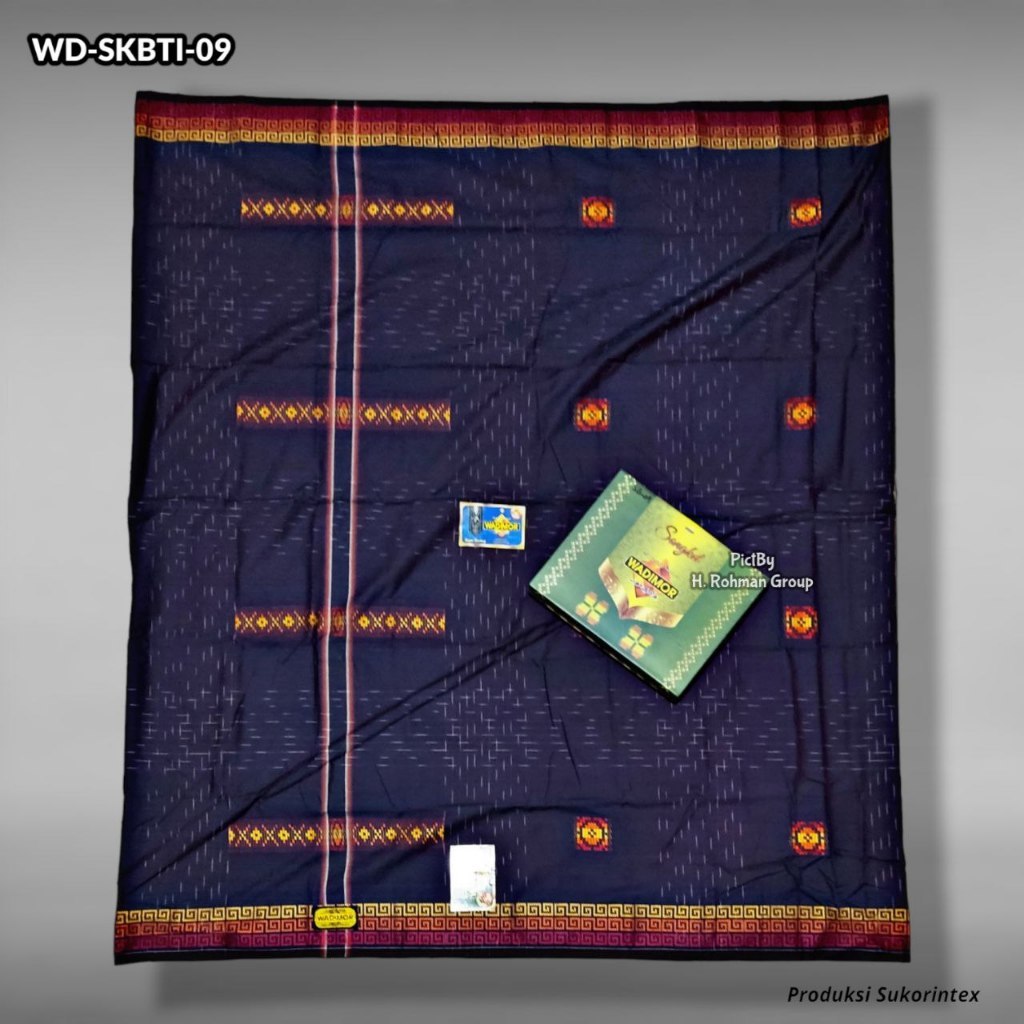 Sarung Wadimor Songket Motif Betawi