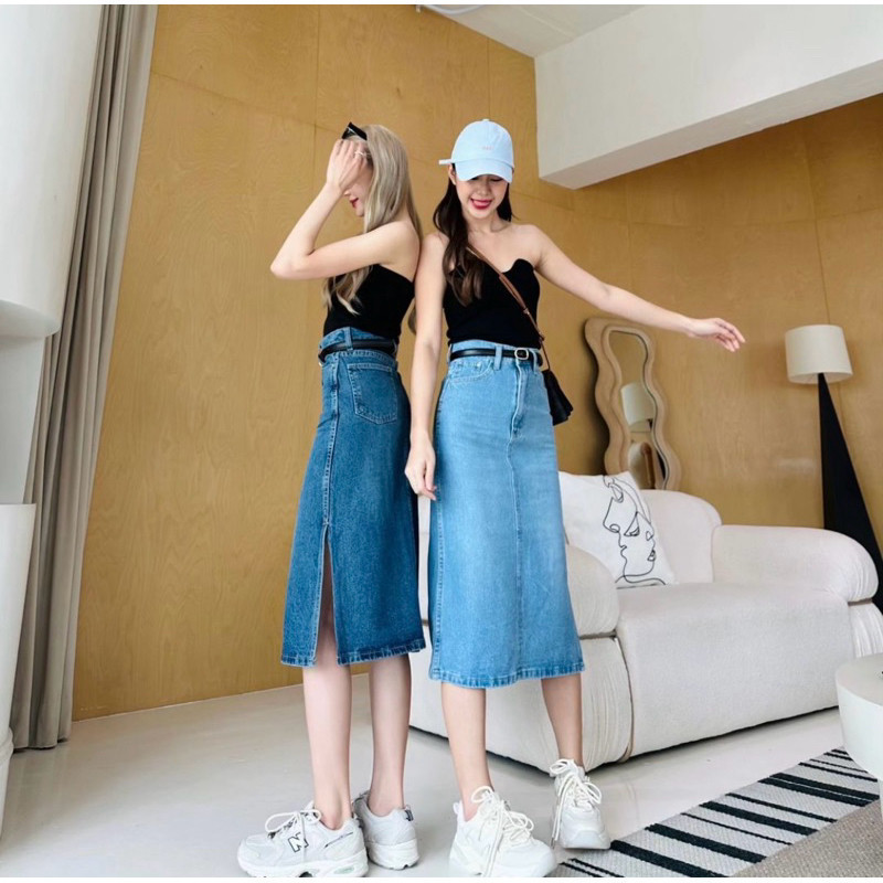 HIGHWAIST ROK JEANS VARDAH
