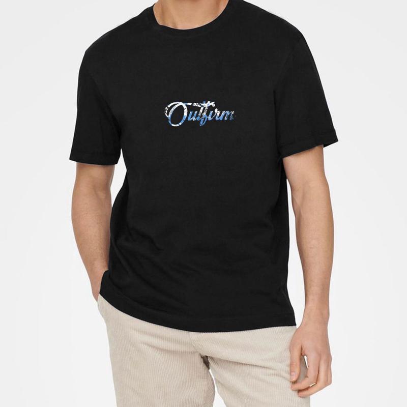 OUTFIRM - Tshirt Black Ocean Outfirm