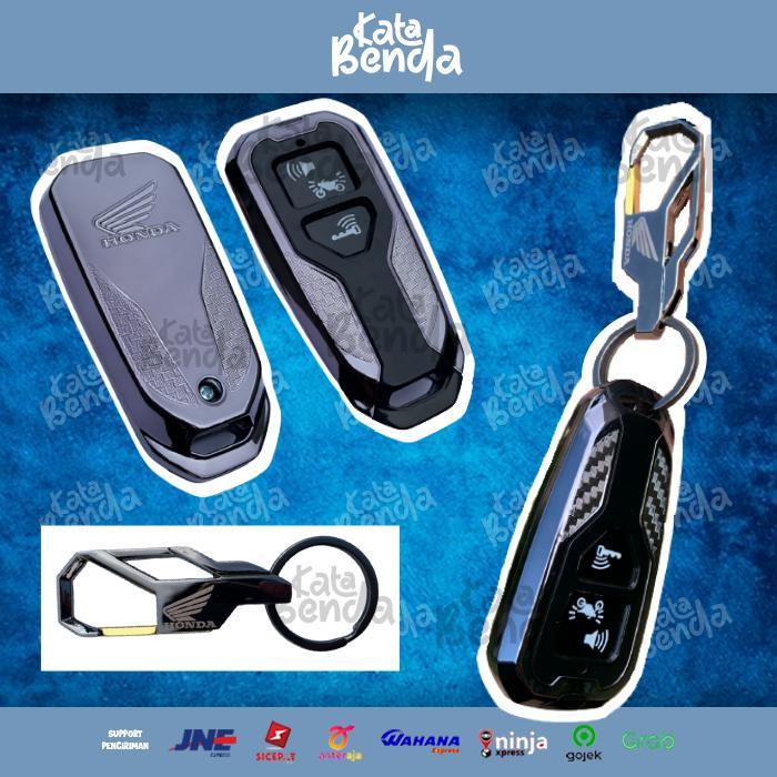 Cover Remote Keyless Kunci Smart Key PCX 160 2021 / Vario 160 Ori AHM - Cover Saja
