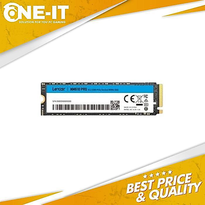 SSD Lexar NM610 Pro 500GB M.2 NVMe PCIe Gen3 x4 3300MB/s