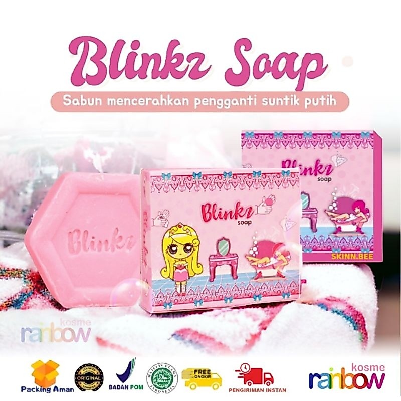 BLINKZ SOAP- BLINKZ BODY SOAP - 60GR BPOM