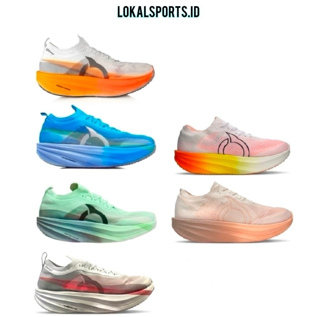 SEPATU RUNNING ORTUSEIGHT HYPERSONIC 2.1 - HYPERSONIC 1.3 100% ORIGINAL