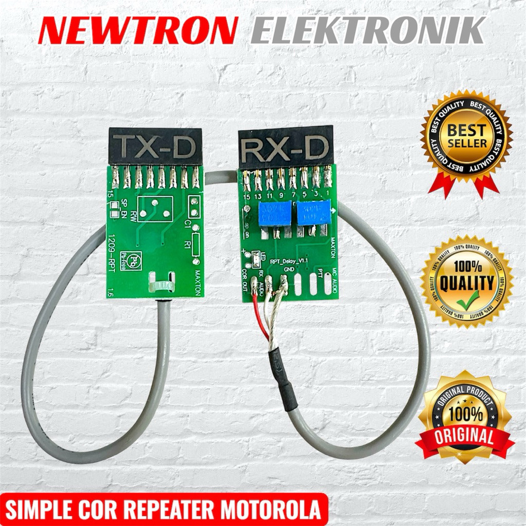 Kabel Interface COR Repeater Motorola GM338 GM3188 GM3688 CDR500 CDR700 GM 338 3188 3688 Relay Delay