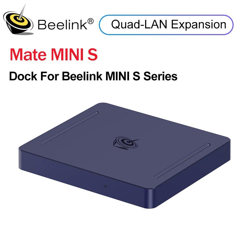 Beelink Mate Mini S Docking Station for Beelink Mini S Mini S12 Pro Mini S13 Mini PC USBC Office Com