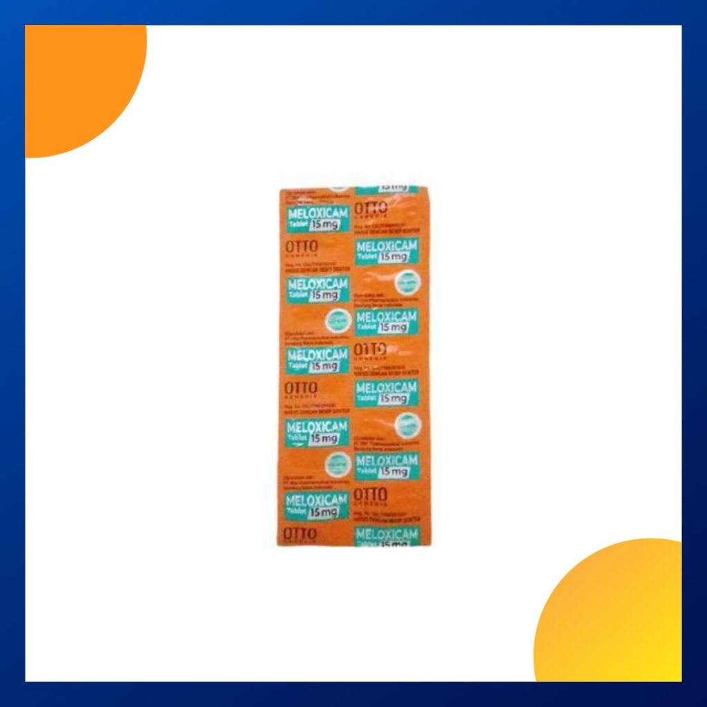 MELOXICAM GENERIK OTTO 15 MG 1 STRIP @ 10 TABLET