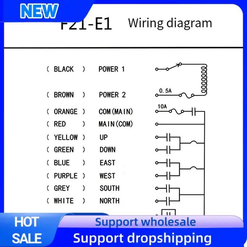 Optimal F21E1 AC220V Industrial Wireless Rao Crane Remote Control Switches Hoist Overhead Bridge Cra
