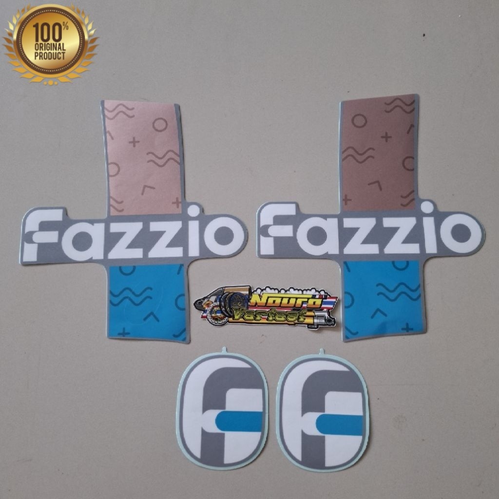 (ORI) Striping Yamaha fazzio 2025 greyceful pink gread original