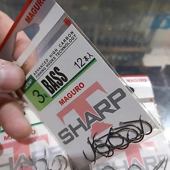 Pesca - Pancing Kail Maguro Bass T Sharp Flat Mata Kail Maguro