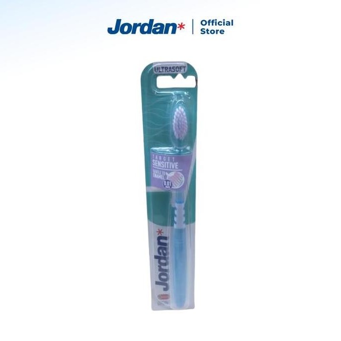 Mouth- Jordan Oral Care Medium Target Sensitive - Sikat Gi