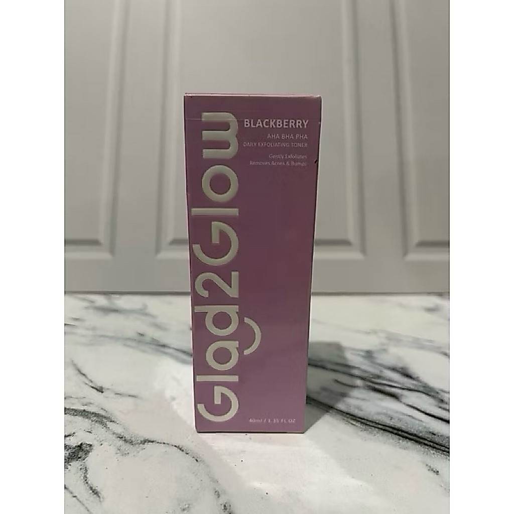 Glad2glow Daily Exfoliating Toner Blackberry