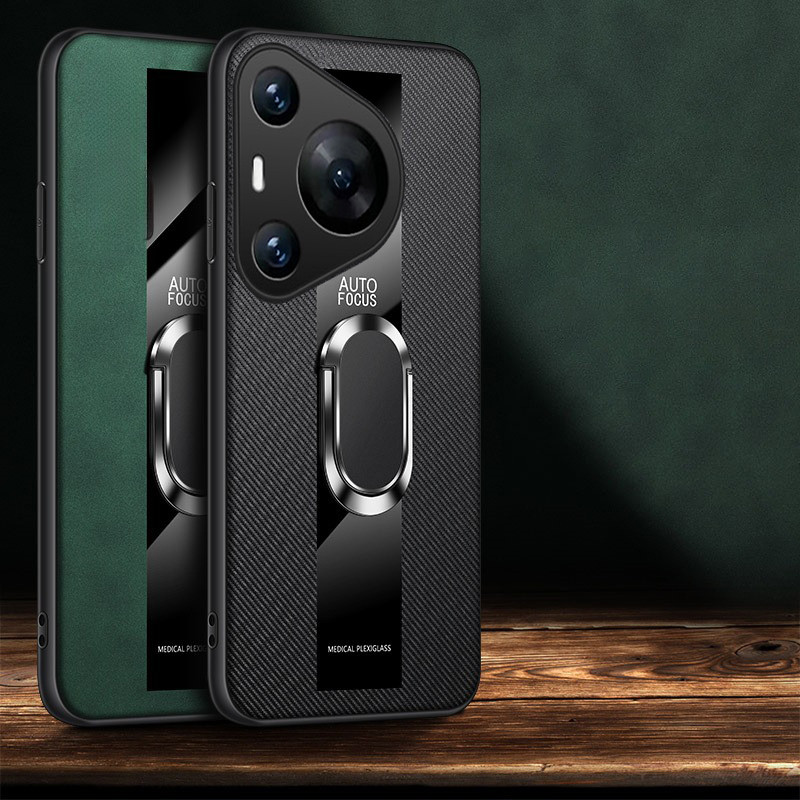 For Huawei Pura 90 90 Pro 90S Pro Max case Combines Suede Leather + Hybrid Hard Soft Shell Stand Cas