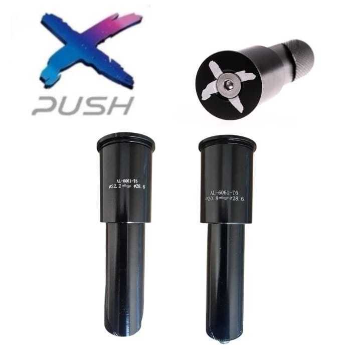 Foto Xpush Adaptor Stem Fork Pushbike Balance Bike Sambungan Fork Stang Push Bike Sepeda Anak