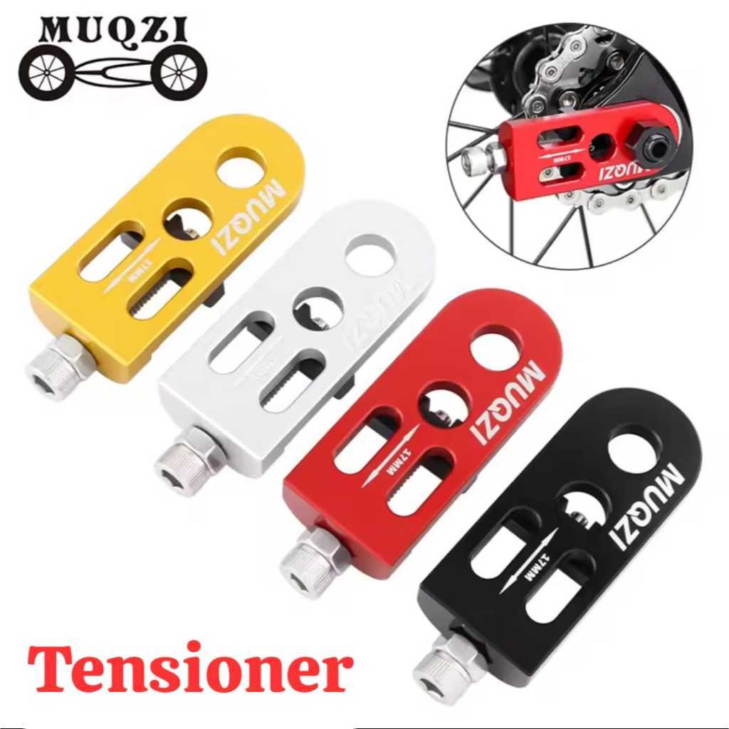 Foto Muqzi Tensioner Setelan Pengencang Rantai Anting Single Speed Chain Tensioner Sepeda BMX Seli Fixie