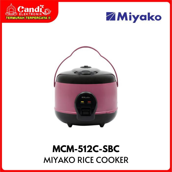 MIYAKO Rice Cooker Magic Warmer  1,2 Liter MCM-512C-SBC - PINK