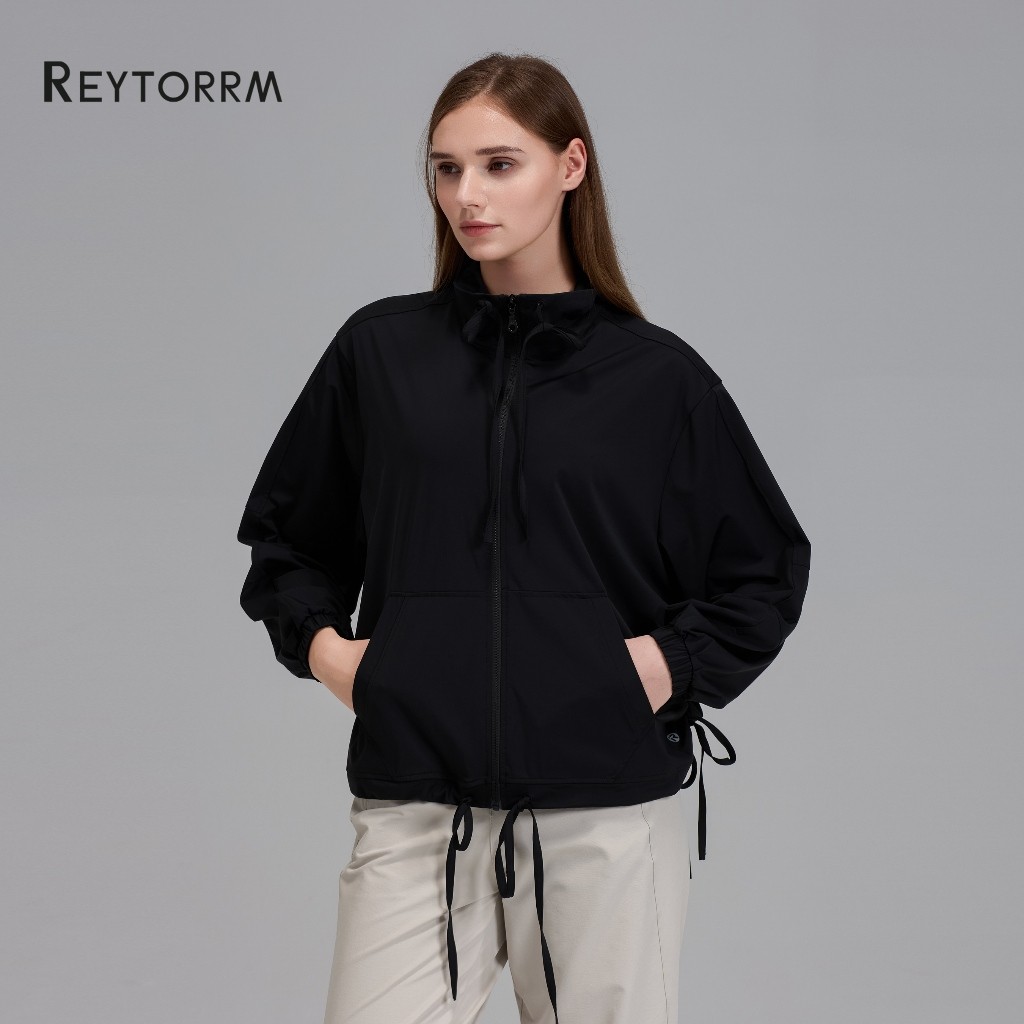 Reytorrm Jaket Olahraga Wanita Lengan Panjang Sport Jaket Anti UV UPF100+ WT011