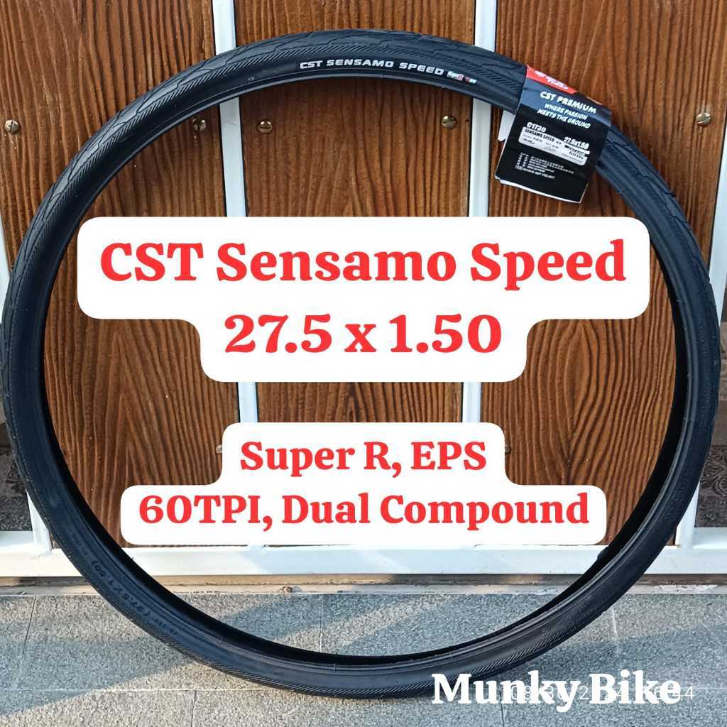 Foto Ban Luar CST Sensamo Speed 27.5 x 1.50 Non Foldable Premium Series Sepeda Tire 27.5x1.50