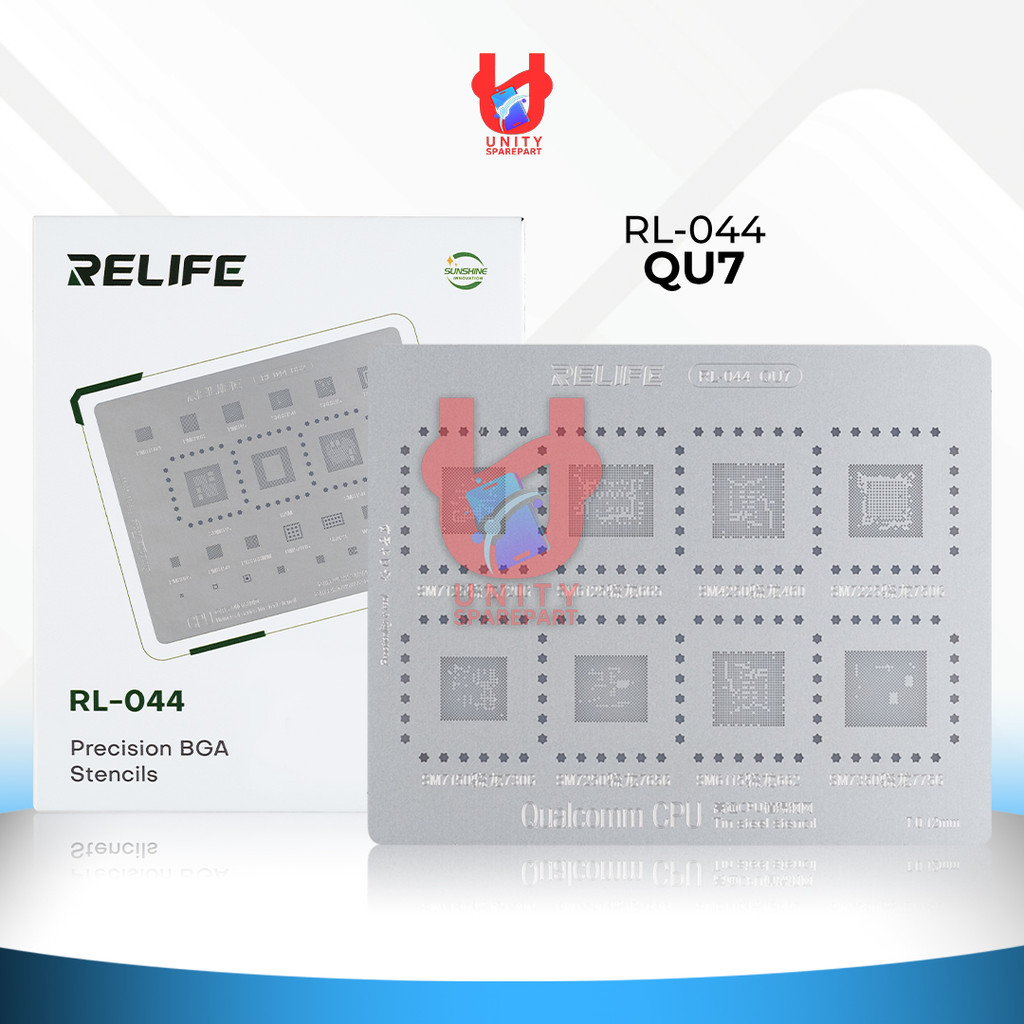 STENCILS CETAKAN IC BGA RELIFE RL044 RL-044
