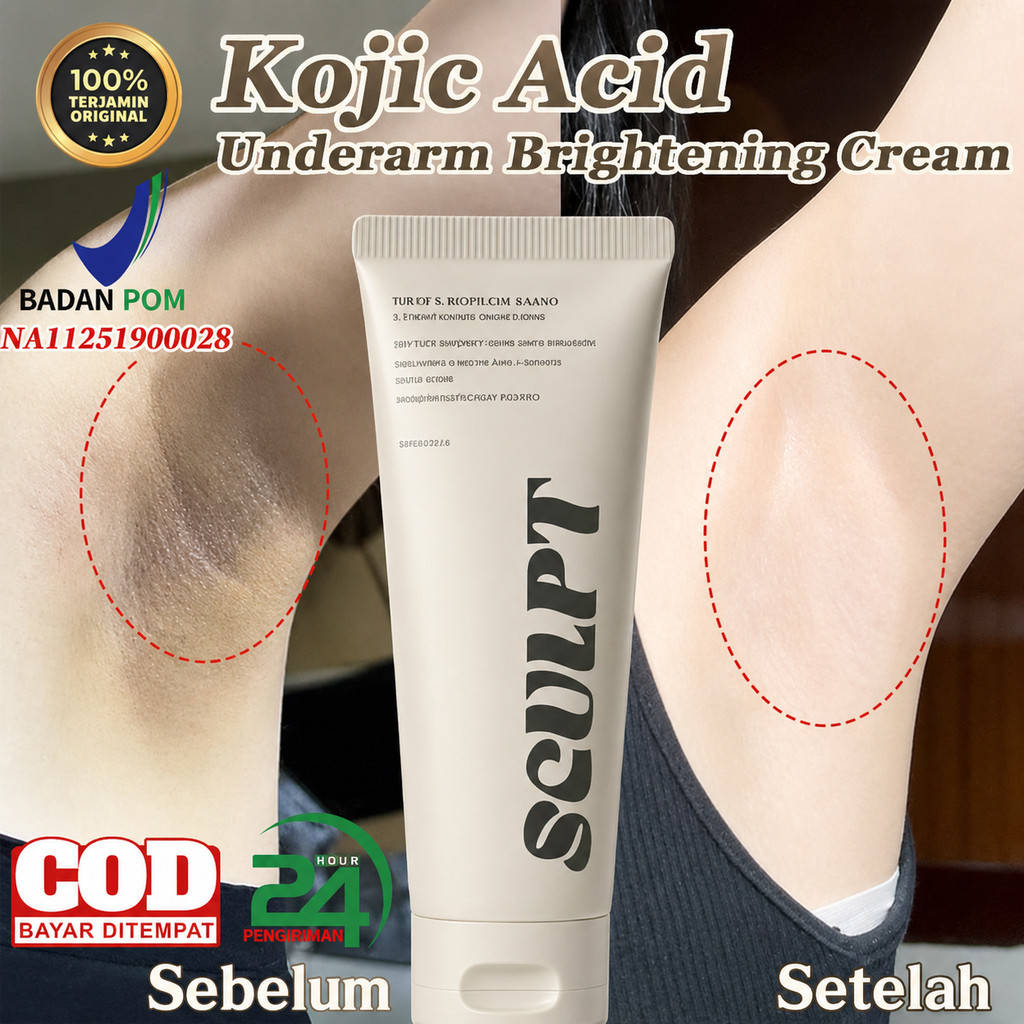 Krim Pemutih Ketiak 30ml Pemutih Selangkangan Vagina Pembersih Selangkangan Hitam Krim Pemutih Ketia
