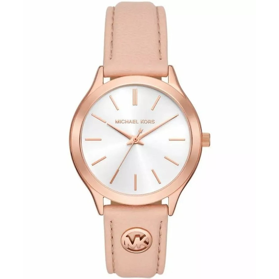 Michael Kors Runway Slim Pink Jam Tangan Wanita MK7545
