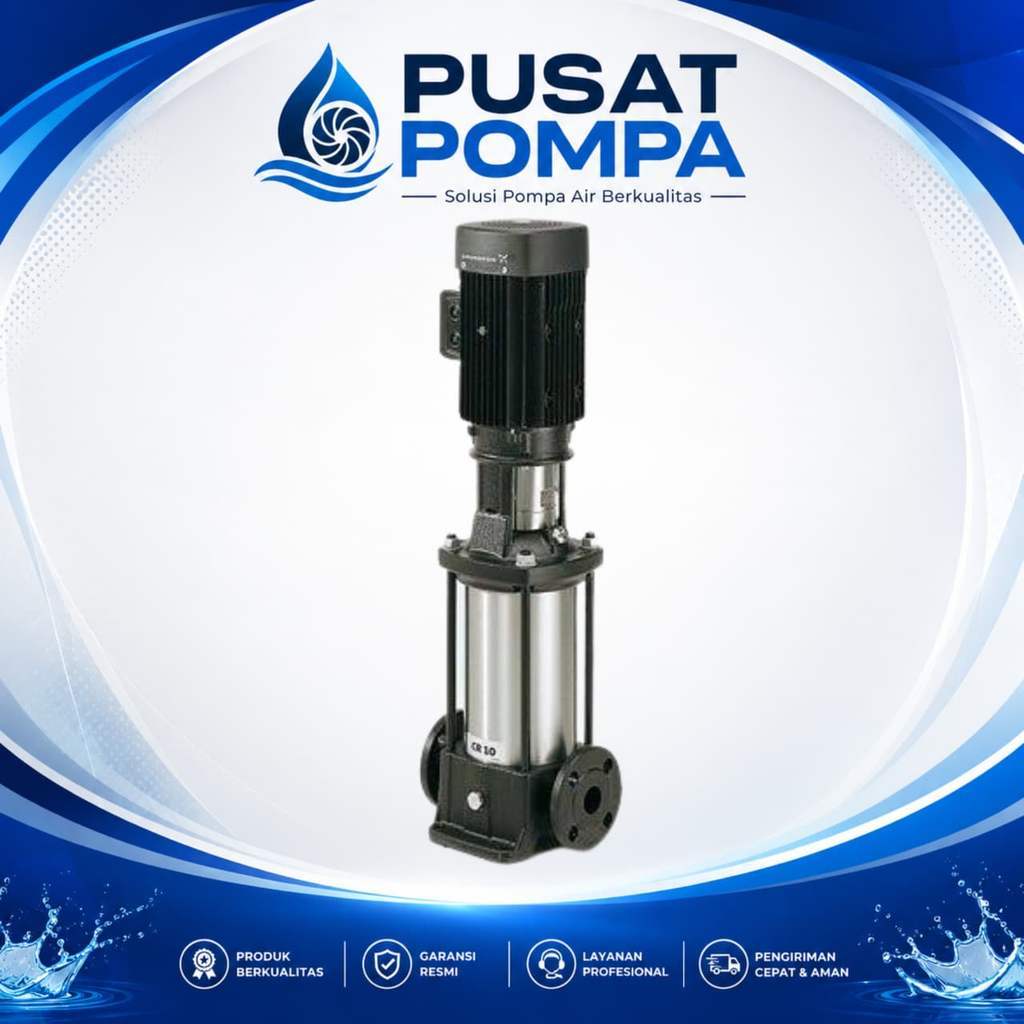 grundfos CR 10-12 mesin pompa air industri