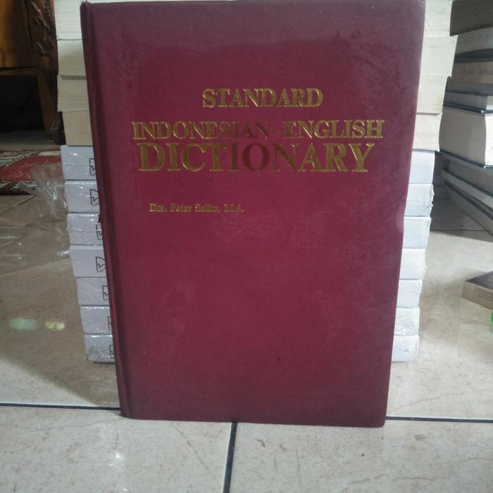 ORI STANDARD INDONESIAN ENGLISH DICTIONARY DRS PETER SALIM M A
