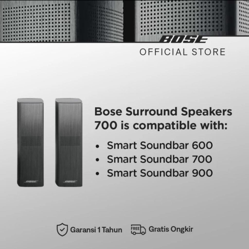 Bose Surround Speaker 700 Wireless Satellite Soundbar Speaker Smart