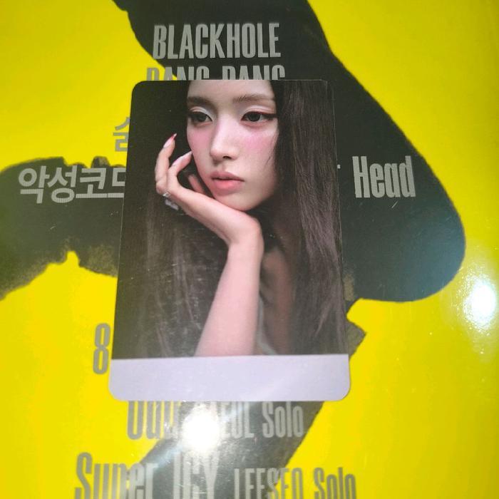 Photocard PC Nmixx Jiwoo Pob Apple Music Official