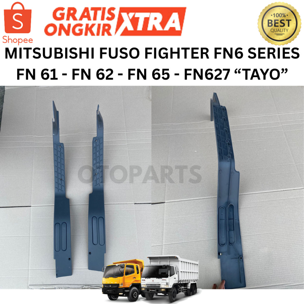 JEPIT PENJEPIT PLASTIK KARPET SCUFF PLATE FUSO FN 61 FN62 TAYO FN627 250PS